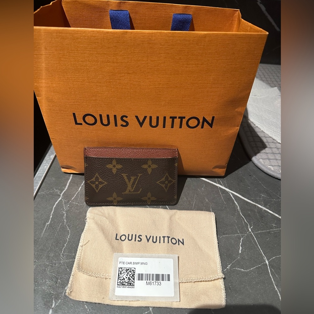 Lightly used LV monogram cardholder